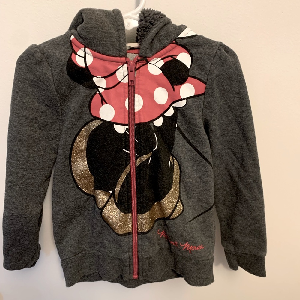 Minnie Mouse Zipper Hoodie